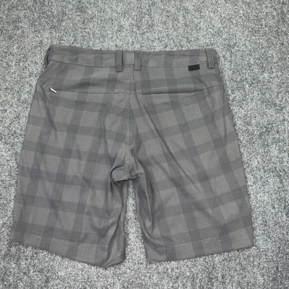 The North Face Shorts Mens Size 32 Gray Check Performance Golf Casual Outdoors - Picture 7 of 9